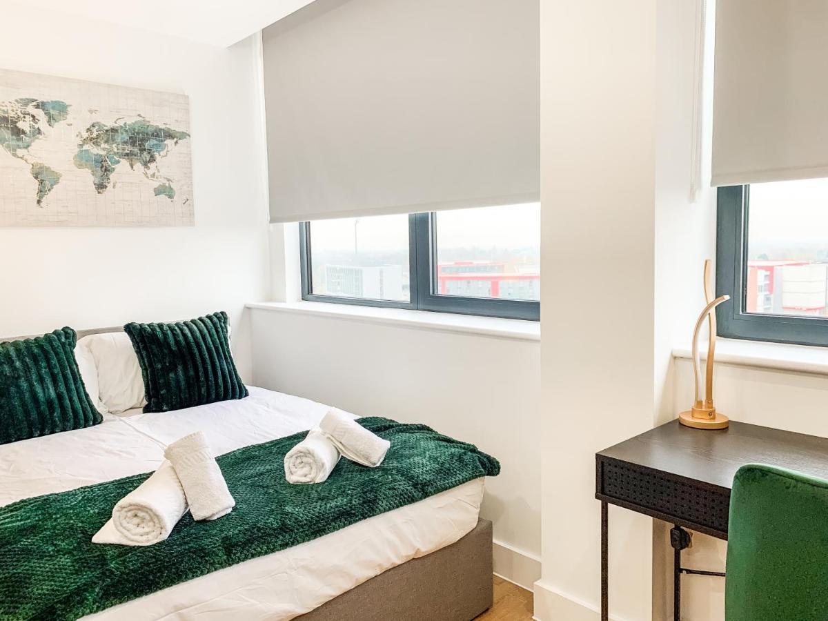 Stylish Studio Apt Overlooking Old Trafford Manchester Kültér fotó